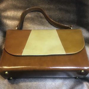 Vintage Risqué Leather handbag